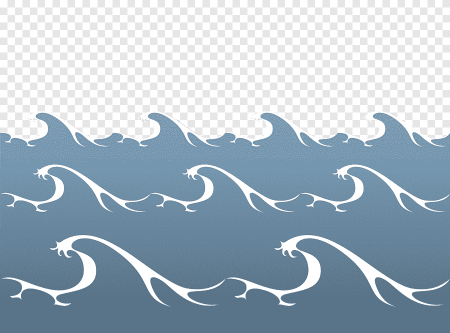 Стилизованные волны