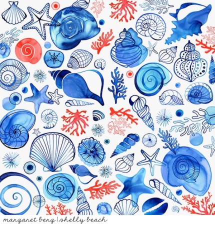 Узоры на морскую тематику