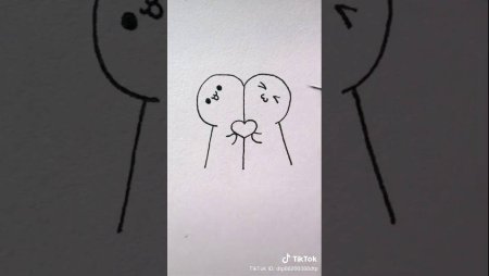 Легкие рисунки из тиктока