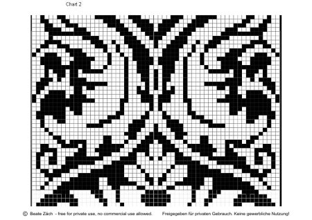 Красивые узоры для жаккарда