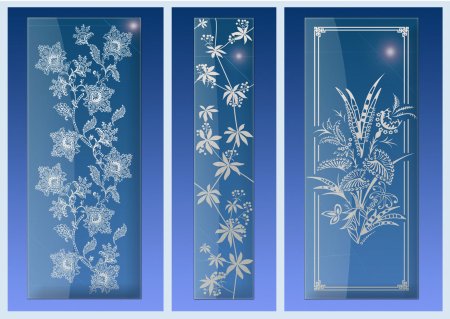 Новогодние узоры на окна