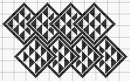 Вышивка геометрические узоры