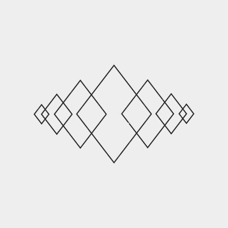 Узоры из прямых линий