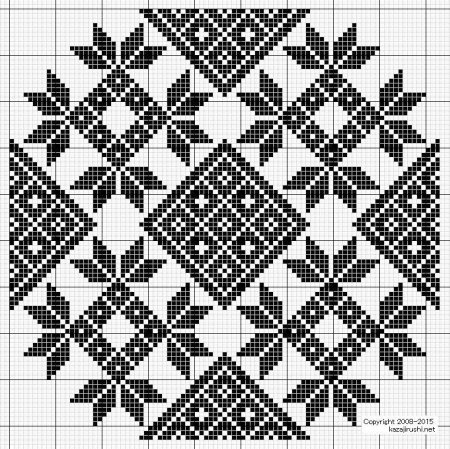 Вышивка геометрические узоры