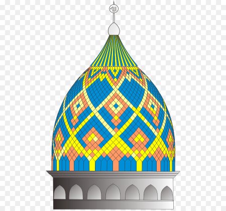 Купол минарет vector