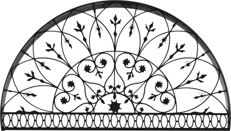 Узоры ковка на прозрачном фоне