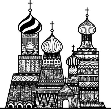 Купола с узорами