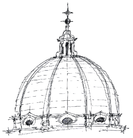 Купола рисунок