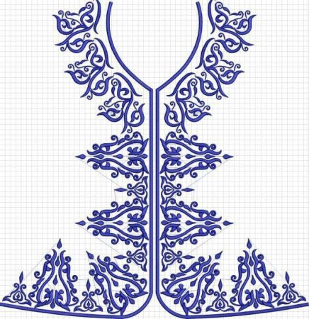 Костюм Снегурочки рисунок