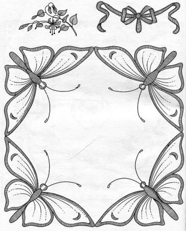 Орнамент для украшения платка