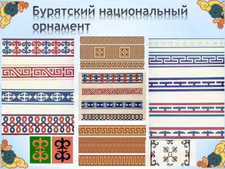 Бурятский орнамент