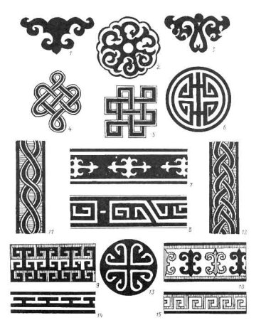 Монголо-Бурятский орнамент