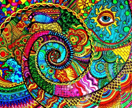 Психоделическое искусство хиппи