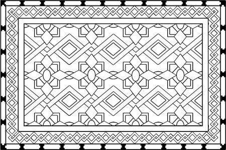 Эскиз ковра