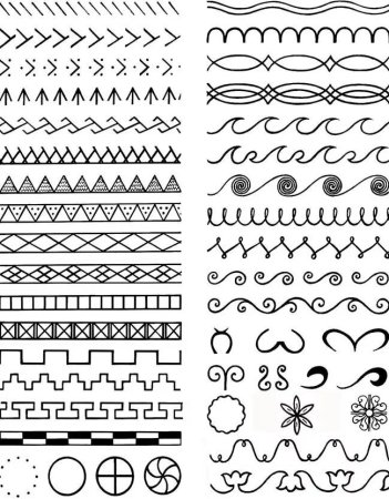 Орнаменты для рисования