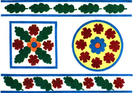 Рисование узора в полосе