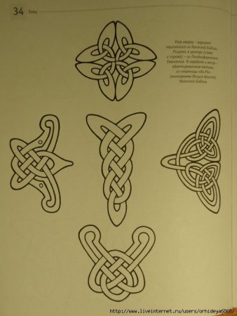 Кельтские рисунки и орнаменты