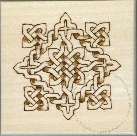 Кельтский орнамент для выжигания