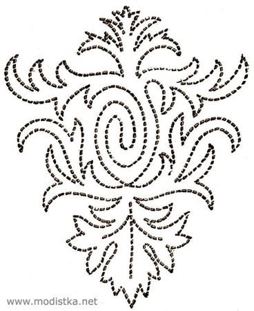 Трафарет морозные узоры на окно