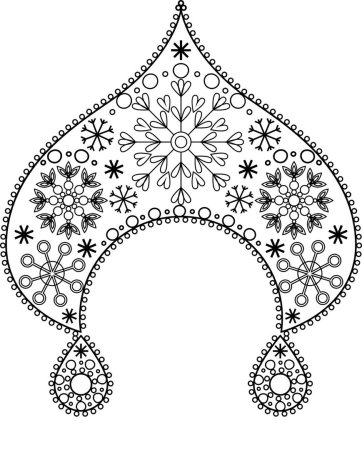 Трафареты узоров для вырезания