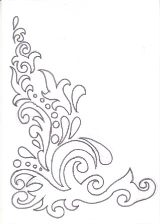 Кукла Гжель раскраска