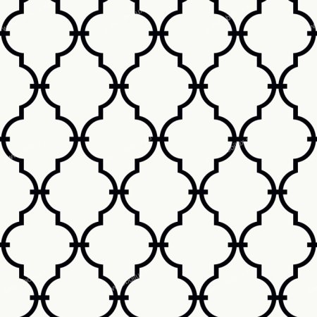 Марокканский четырехлистник вектор