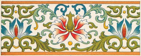 Китайский растительный орнамент