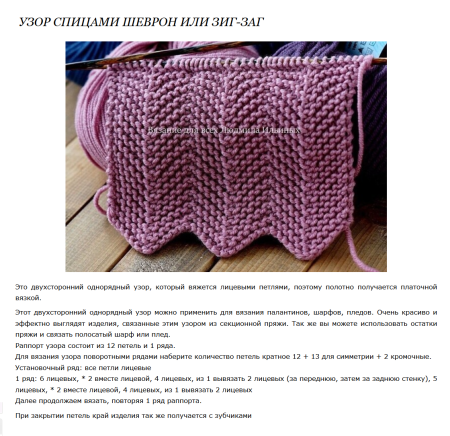 Узоры для вязания пледа