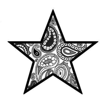 Звезда эскиз