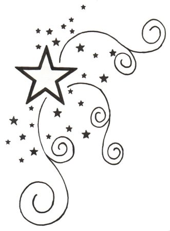Узор из звезд