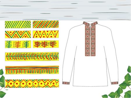 Узоры на русских народных костюмах
