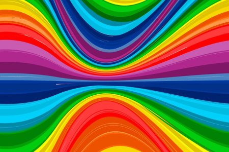 Разноцветные волны