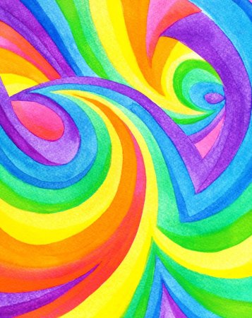 Радужные узоры