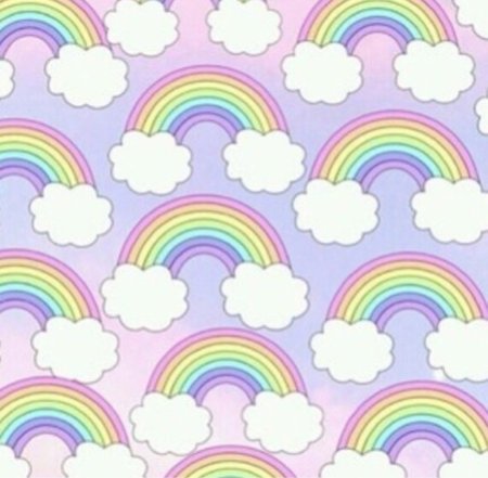 Цветная бумага с единорогами