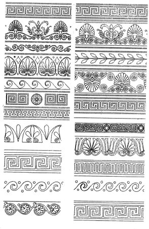 Пальметта орнамент древний Рим