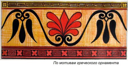 Ленточный зооморфный орнамент древнего Египта