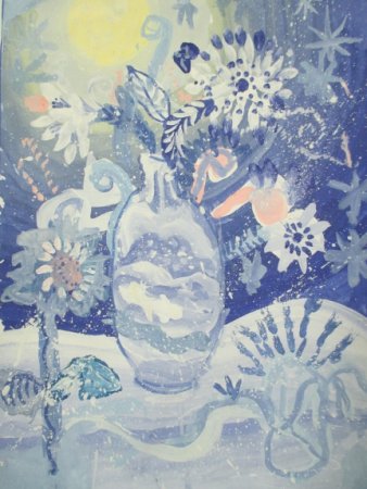 Хрустальная зима рисунок