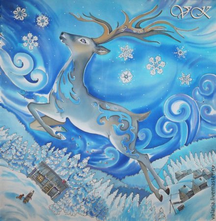 Зимняя фантазия рисунок