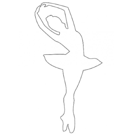 Балерина Снежинка