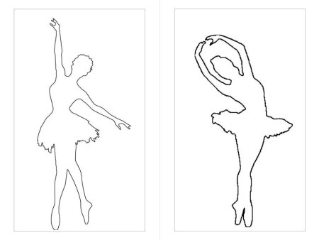 Балерина для вырезания