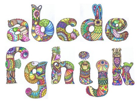 Декоративный шрифт