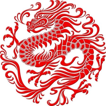 Китайский дракон вектор