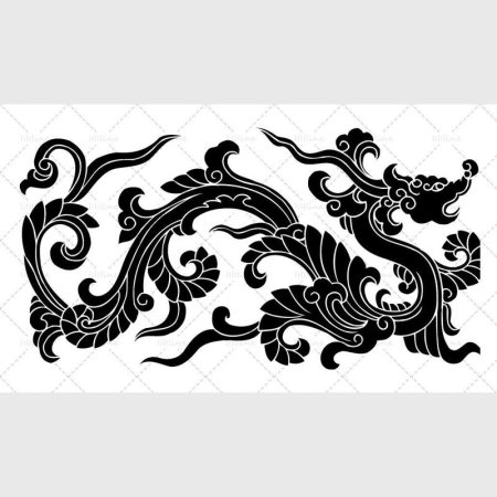 Азиатские узоры и орнаменты