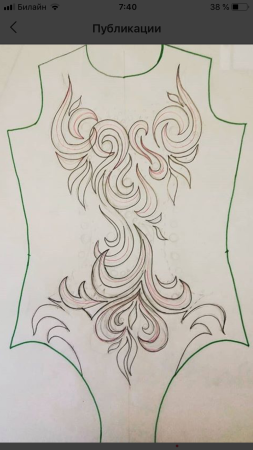 Узоры для купальников для художественной