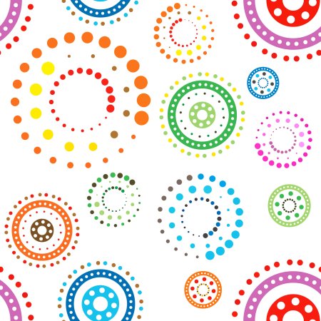 Орнамент кружочки