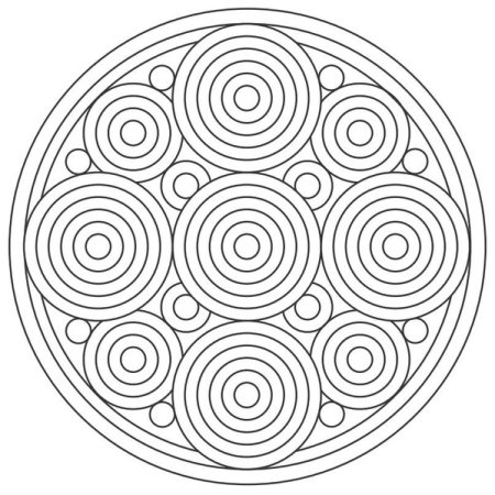 Мандала круг