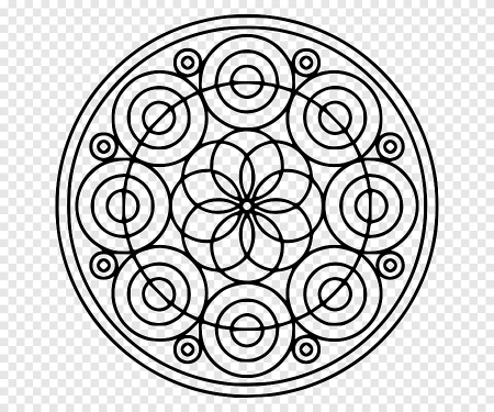 Орнамент в круге