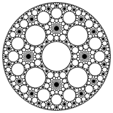 Фрактал круг