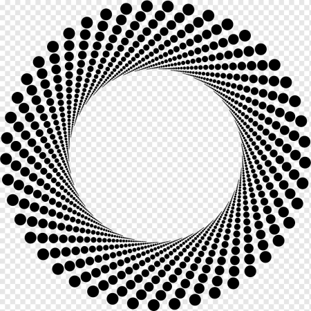 Рисование узора в круге