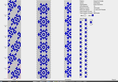 Схемы вязаных бисерных жгутов крючком